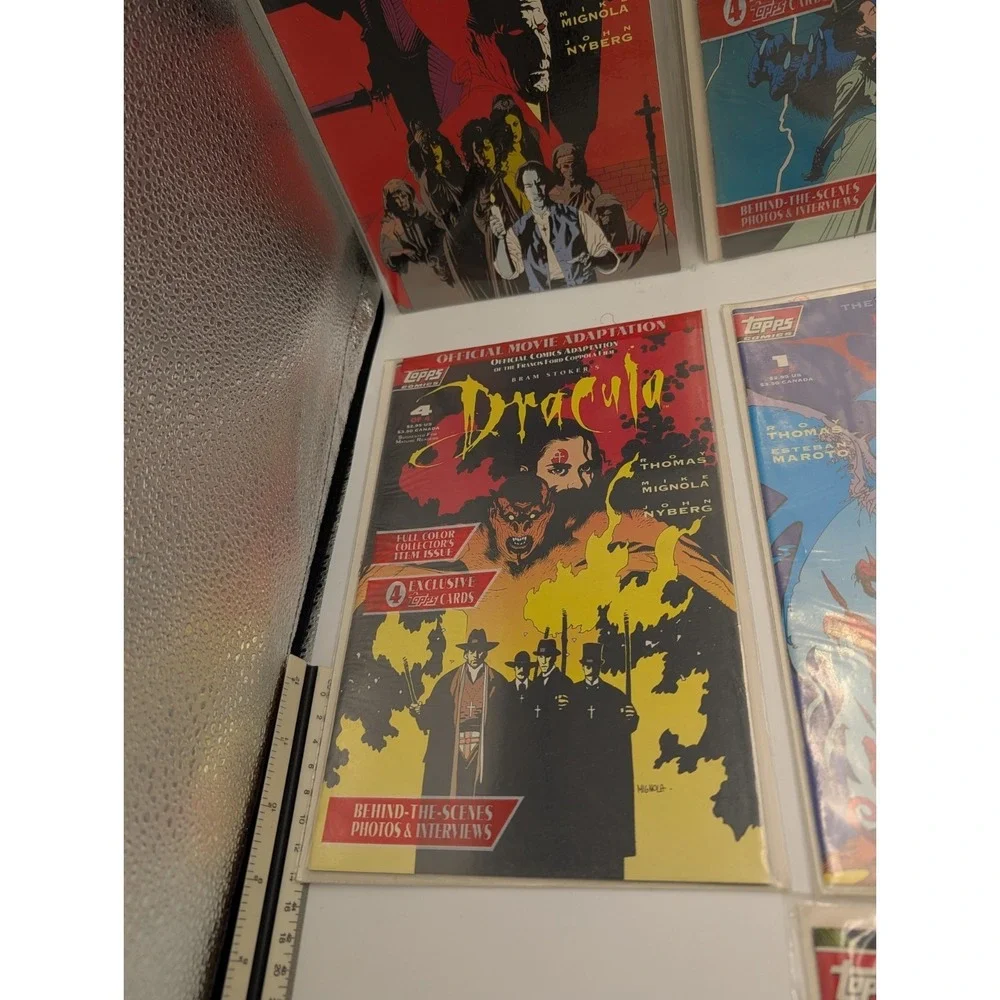 Bram Stoker's Dracula 1-4 & Vlad The Impaler 1-3 Topps Comics Complete Set‎ 1992